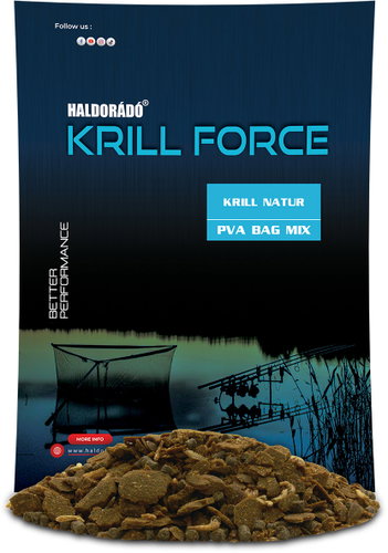 Haldorádó Vnadící směs Krill Force PVA Bag Mix 600 g Krill Natur - Vnadicí směs - Hlavní obrázek