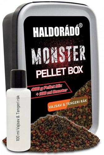 Haldorádó Pellets Monster Pellet Box 400 g 2 mm N-Butyric-marine crab - Pellets - Main image