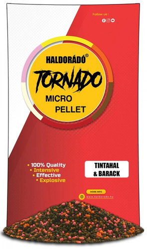 Haldorádó Pellets Tornado Micro Pellets 400 g 2 mm Kalamáry-Broskev - Pellets - Main image