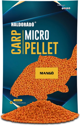 Haldorádó Pellets Carp Micro Pellet 600 g 2,5 mm Mango - Pellets - Main image