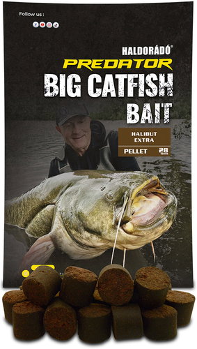 Haldorádó Catfish Bait Pellet 1 kg 28 mm Halibut Extra - Pellets - Main image