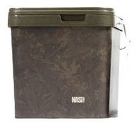 Nash Spot On Rectangular Bucket Camo 17 l - Kbelík