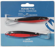 Kinetic Bait Cool Herring 60 g Black/Red 2 pcs - Artificial bait