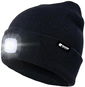 Holdcarp LED Light USB Beanie Černá - Zimní čepice