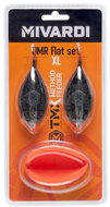 Mivardi sada krmítek Method Feeder set QMR Flat XL (50 g + 60 g + mould) - Krmítko na ryby