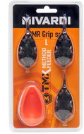 Mivardi sada krmítek Method Feeder set QMR Grip L (30 g + 40 g + 50 g + mould) - Krmítko na ryby