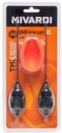 Mivardi sada krmítek Method Feeder set QMR Grip Long XL (50 g + 60 g + mould) - Krmítko na ryby