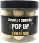 LK Baits Pop-Up Boilies Jeseter Special Cheese Fish 18 mm 200 ml - Pop-up Boilies