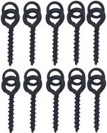 Merco Bait Screw Round Drill Holder with Ring, 20 sets of 10 - Bait