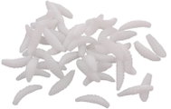 Merco Bait Soft Worms artificial white worms, 20 × 50 pcs - Artificial bait