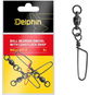 Delphin Ball bearing swivel with coastlock snap 90kg 3ks - Karabinka