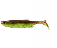 Savage Gear Fat Minnow T-Tail 9 cm, 7 g, Chartreuse Pumpkin, 5 ks - Gumová nástraha