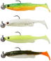 Savage Gear Fat Minnow T-Tail RTF S 10,5 cm, 11 g, Dark Water Mix - Gumová nástraha