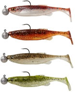 Savage Gear Fat Minnow T-Tail RTF S 13 cm, 20 g, Dark Water Mix - Rubber Bait