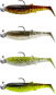 Savage Gear Cannibal Shad 6,8 cm, 3 g, Clear Water Mix, 4+4 ks - Gumová nástraha