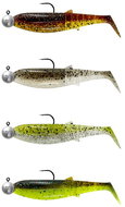 Gumová nástraha Savage Gear Cannibal Shad 8 cm, 5 g, Clear Water Mix, 4+4 ks - Gumová nástraha