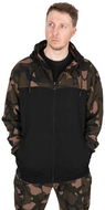 FOX LW BLack/Camo split zip Hoody - Mikina