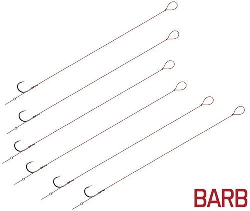 Delphin Proxi Sting BARB 8 cm 0,10 mm Size 8 Sting 7 mm 6 pcs - Rig - Main image