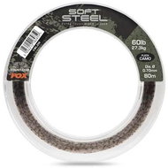 FOX Soft Steel Leader Fleck Camo, 80m, 0,70 mm, 27,3 kg - Vlasec