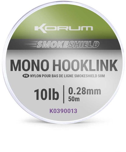 KORUM Smokeshield mono hooklink, 50 m, 0,2 mm, 4lb - Fishing Line - Main image