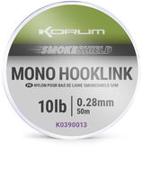 KORUM Smokeshield mono Hooklink, 50 m - Vlasec