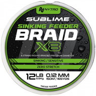 Nytro Sublime X8 Sinking Feeder Braid 150 m 0,08 mm 4,1 kg - Line
