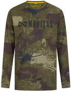 Navitas Identity Camo Long Sleeve Tee XL - T-Shirt