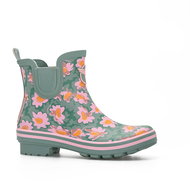 ROUCHETTE Dámské holínky Daisies Ankle Boot, green, vel. 37 EUR - Wellies