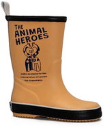 ROUCHETTE Children's boots Animal Heroes, yellow, size 24 EUR - Wellies