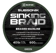 Sonik Subsonik Sinking Braid 600m 0,20mm 40lb - Šňůra