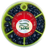 Sema split lead shot coarse 120g - Shots