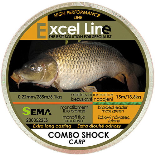 Sema Combo Shock Carp 300 m 0,28 mm - Rybářská šňůra - Main image