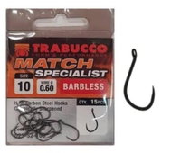 Trabucco háčky Match Specialist velikost 10, 15 ks - Háček na ryby