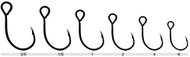 Trabucco háčky s očkem Shinken Hooks S-75M BN velikost 2/0, 8 ks - Fish Hook