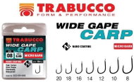 Trabucco háčky Wide Gape Carp Micro Barb velikost 8, 15 ks - Fish Hook