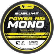 Nytro Sublime Power Rig Mono 100 m 0,09 mm 0,75 kg - Fishing Line