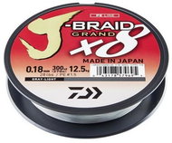 Daiwa J-Braid Grand X8 Gray-Light 135 m, 0,16 mm, 10 kg - Line