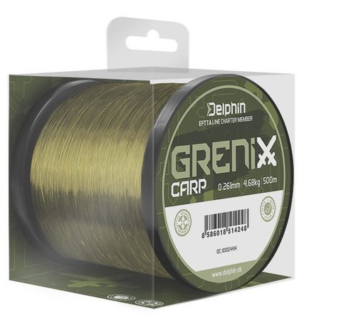 Delphin GRENIX Carp line 1000 m, 0,286 mm, 5,61 kg - Fishing Line - Main image