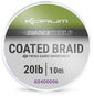 KORUM Šňůrka Smokeshield Coated Braid 10 m, 20 lb - Šňůrka