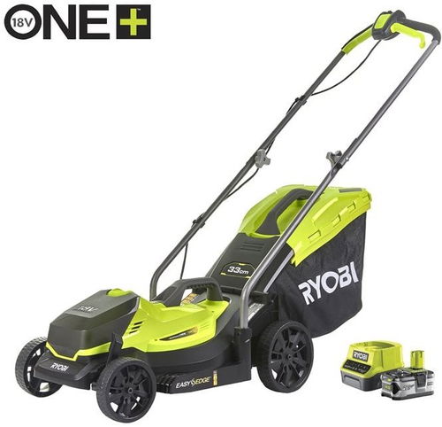 RYOBI Rotační sekačka AKU 18V ONE+™ RLM18X33B40 (1x4 Ah) - Aku sekačka - Hlavní obrázek