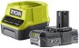 Ryobi RC18120-120 - Charger and Spare Batteries
