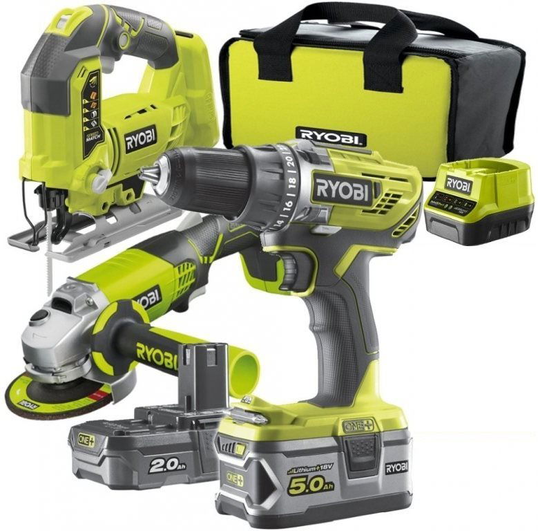 Ryobi set hot sale