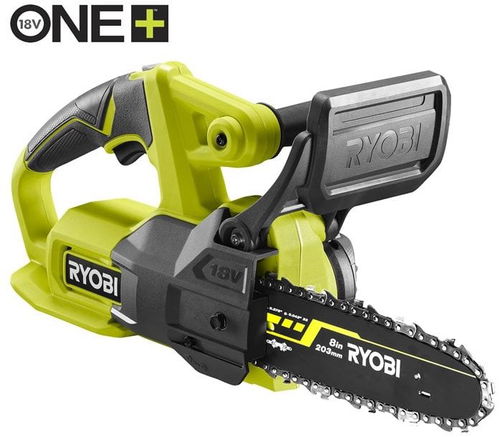 RYOBI Řetězová pila jednoruční AKU 18V ONE+™ 20 cm (bez AKU) - Jednoruční motorová pila - Hlavní obrázek