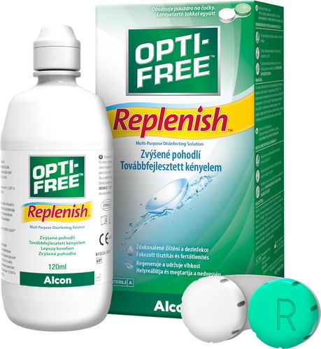 Opti-Free RepleniSH 120 ml - Roztok na kontaktní čočky - Hlavní obrázek