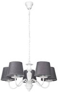 Rabalux 5480 - Chandelier on a Chain FLAVIO 1xE14/40W/230V White - Chandelier