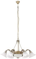 Rabalux 8556 - Chandelier on Chain ORCHIDEA 6xE14/40W + 2xE27/60W - Chandelier