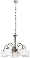 Rabalux 7276 - Chandelier EDITH 5xE27/60W/230V Bronze - Chandelier
