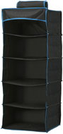 Redcliffs Outdoor Textile wardrobe organiser, 5 shelves, 34 × 34 × 85 cm - Organiser