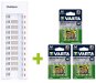 OXE AA for 12 pcs and 12 pcs of rechargeable batteries Varta 56706 R6 2100mAh NIMH basic - Battery Charger