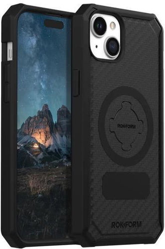 Rokform Cover Rugged, iPhone 15 Plus, black - Phone Cover - Main image